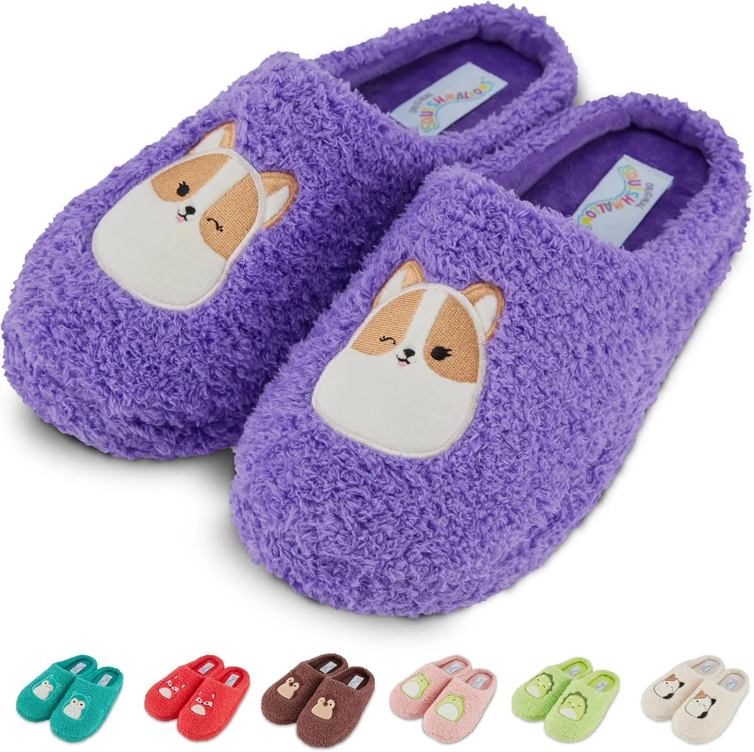 Squishmallows Kids Slippers and Womens Slippers Gifts for Women Extra Cozy Fuzzy House Slippers Slip On