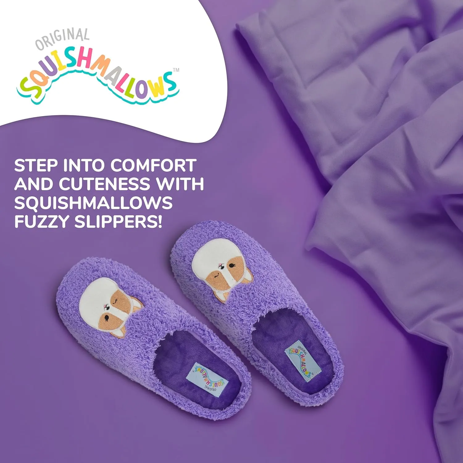 Squishmallows Kids Slippers and Womens Slippers Gifts for Women Extra Cozy Fuzzy House Slippers Slip On