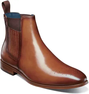 Stacy Adams Men's Bradley Chelsea Boot, TAN, 13