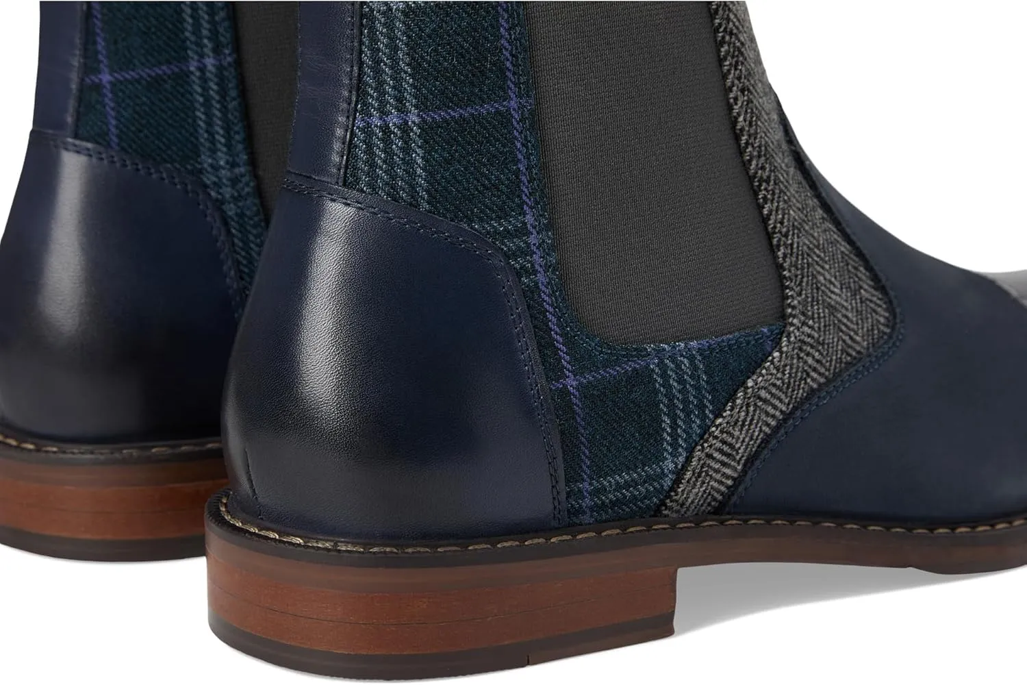 STACY ADAMS Men's Finney Cap Toe Chelsea Boot