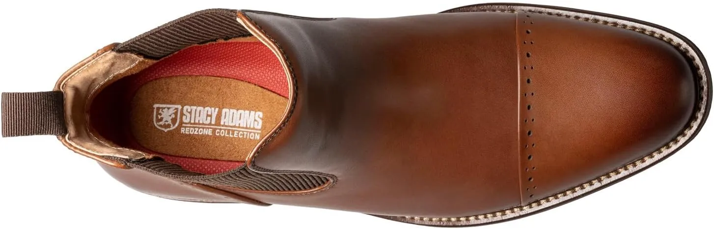 STACY ADAMS Men's Maury Cap Toe Chelsea Boot