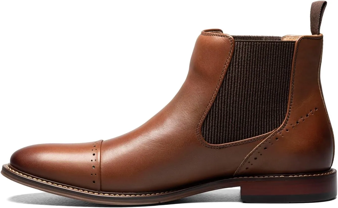 STACY ADAMS Men's Maury Cap Toe Chelsea Boot