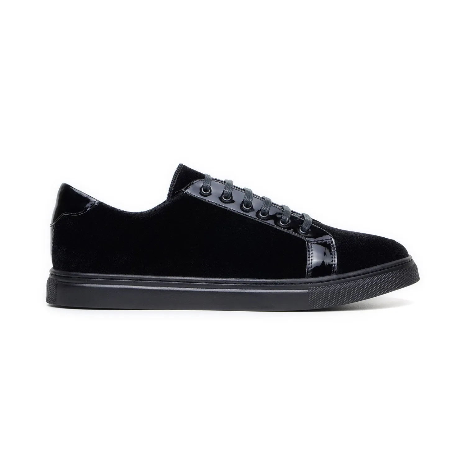 Studio Belvedere Teo Men's Shoes Velvet / Patent Leather Casual Sneaker (SBV1010)