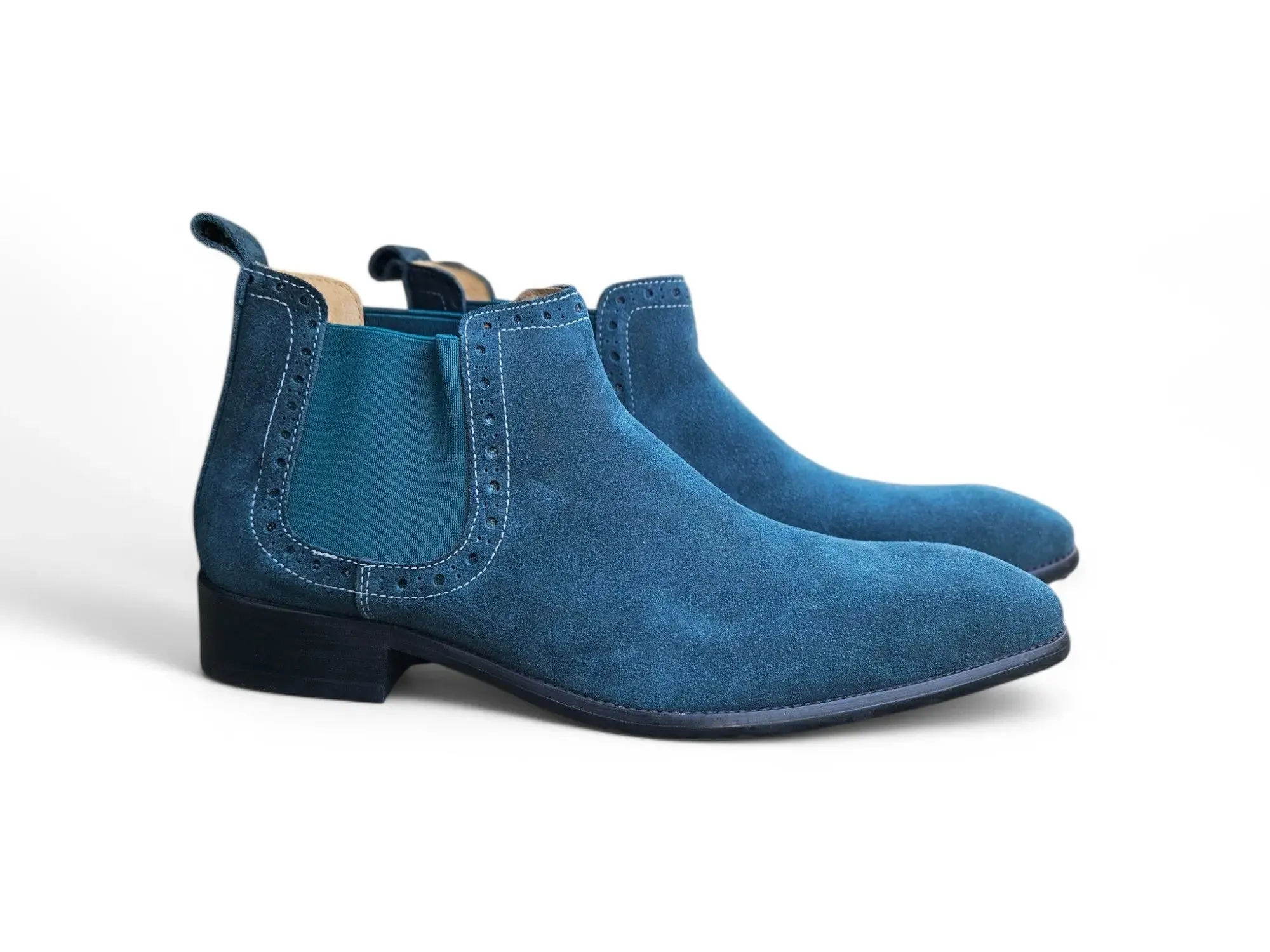 Suede Ankle Chelsea Boot