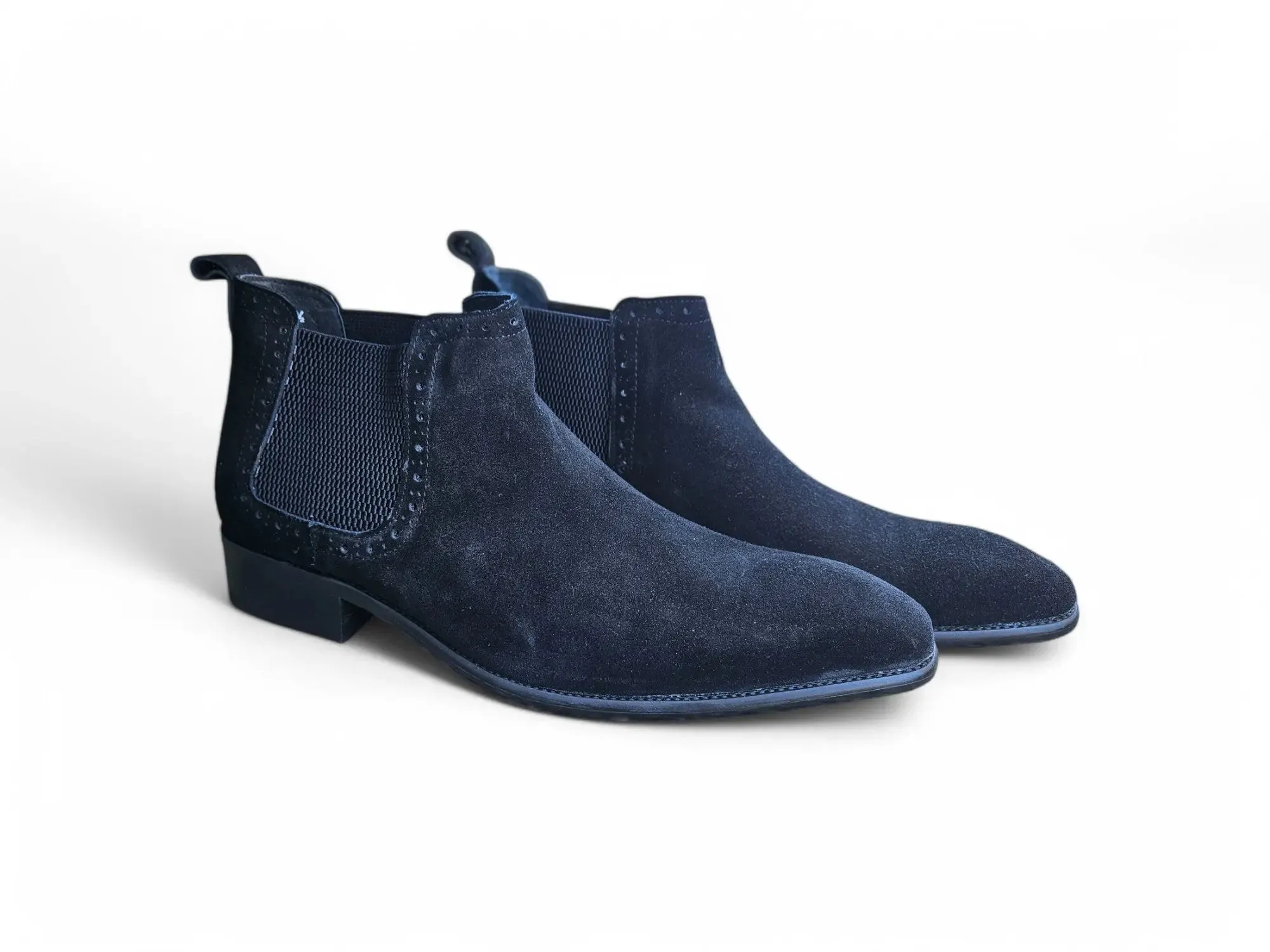Suede Ankle Chelsea Boot