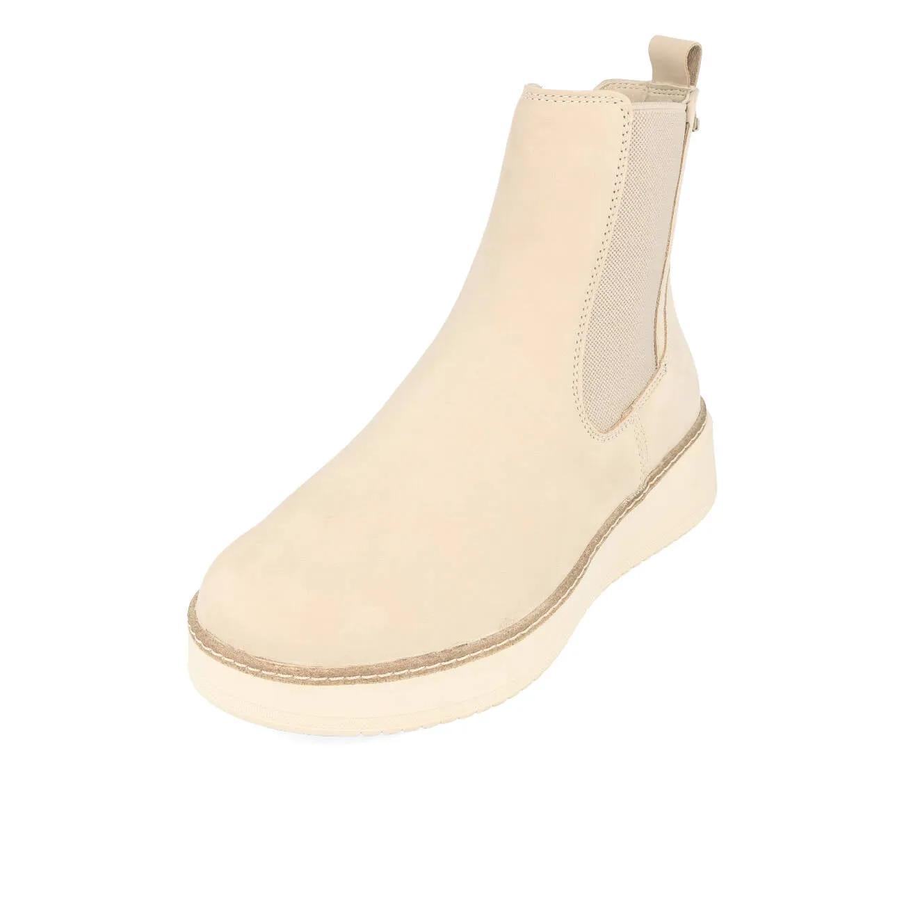 Tamaris 1-25403-41-353 Chelsea Boots Damen Taupe Nubuck