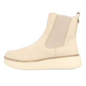Tamaris 1-25403-41-353 Chelsea Boots Damen Taupe Nubuck