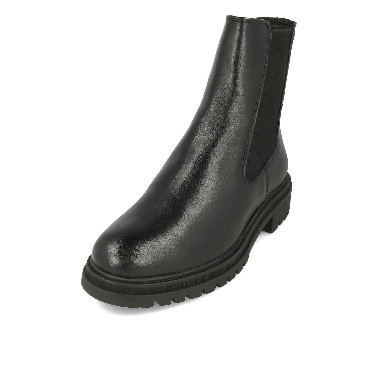 Tamaris 1-25413-43-003 Chelsea Boots Damen Black Leather