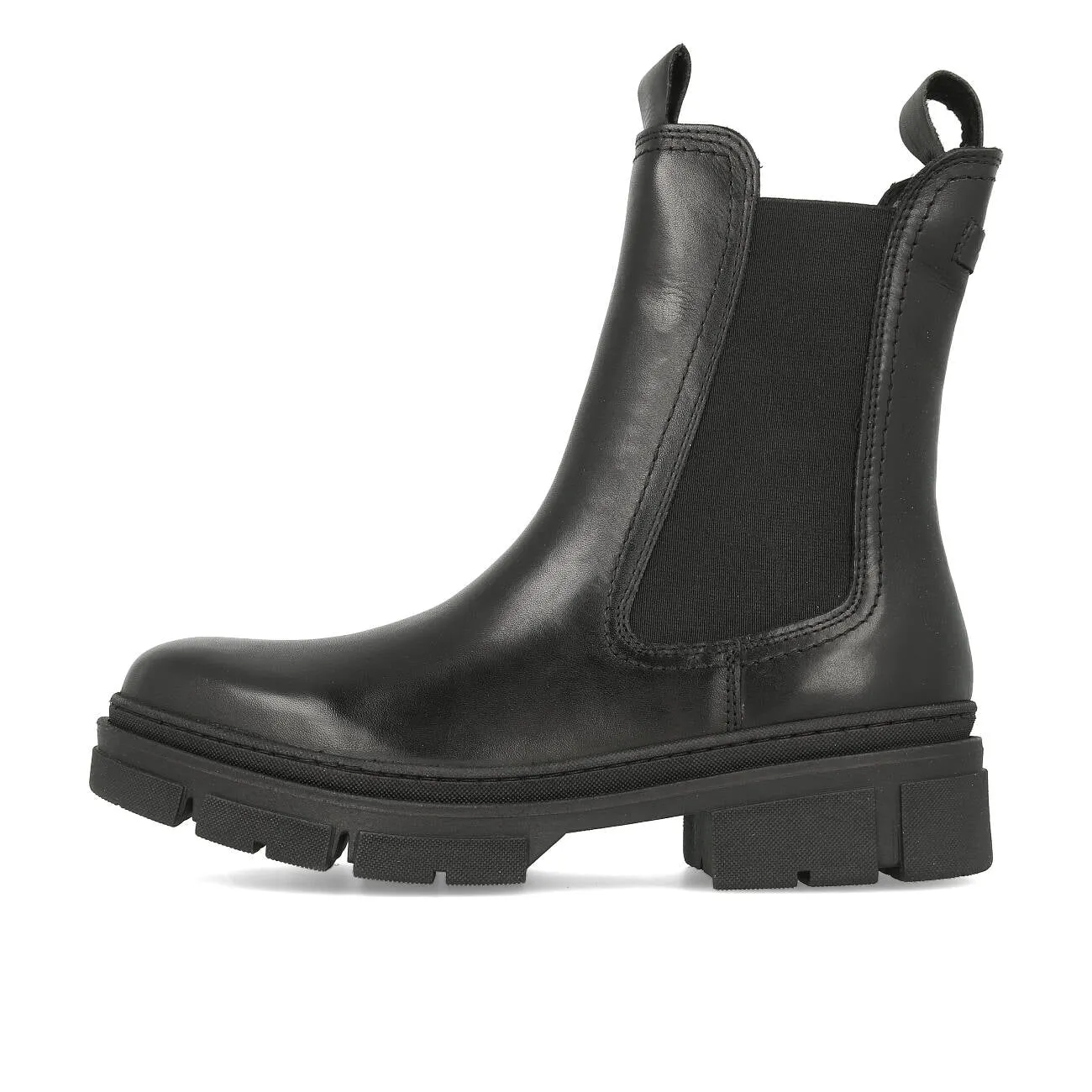 Tamaris 1-25901-41-003 Chelsea Boots Damen Black Leather