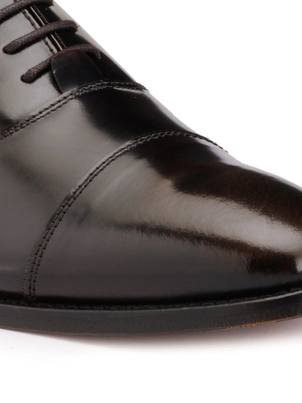Teakwood Leather Men's Brown Oxford/Brogue Shoes