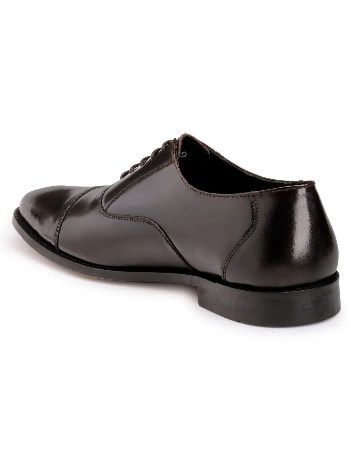 Teakwood Leather Men's Brown Oxford/Brogue Shoes