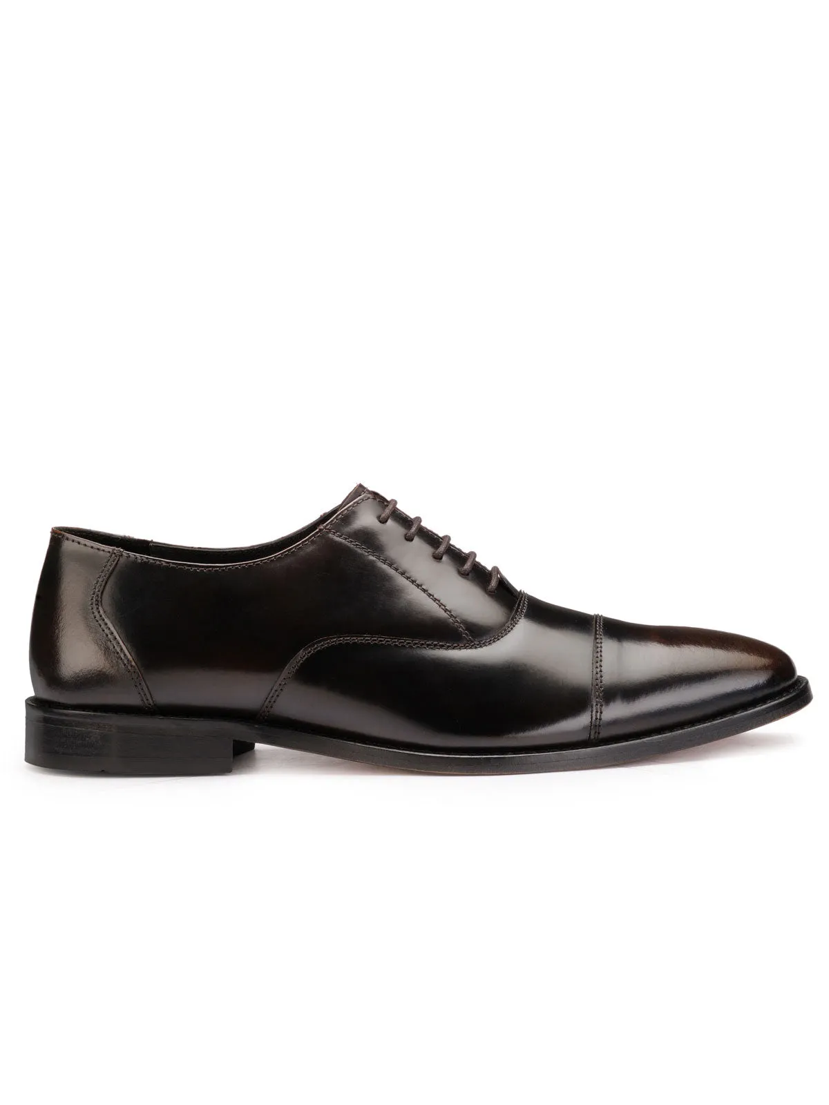 Teakwood Leather Men's Brown Oxford/Brogue Shoes