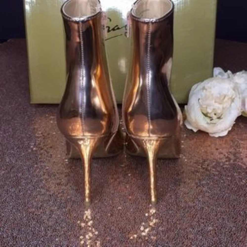 Thalia Sodi Rylie Pointed Toe Ankle Boots 7