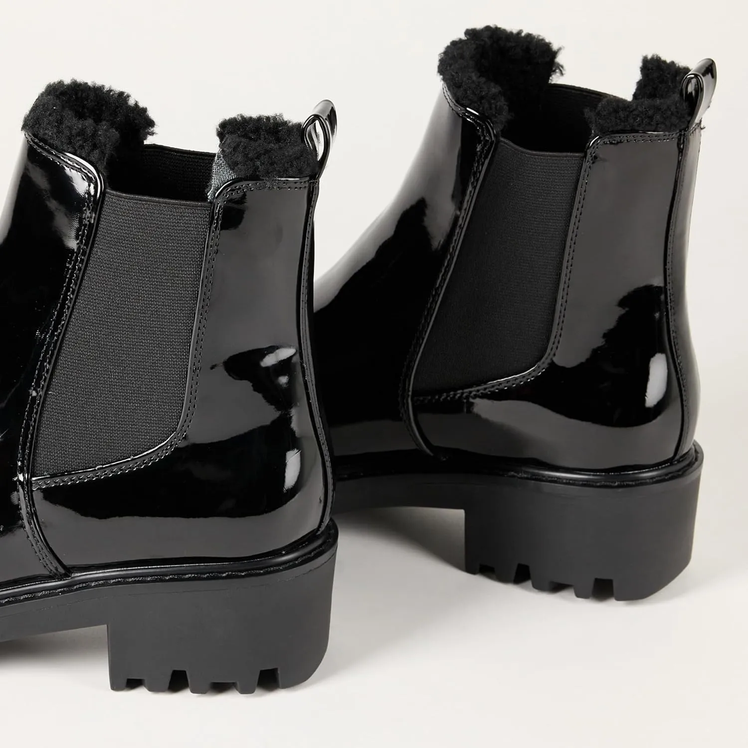 The Drop Women's Campbell Sherpa Chelsea Boot