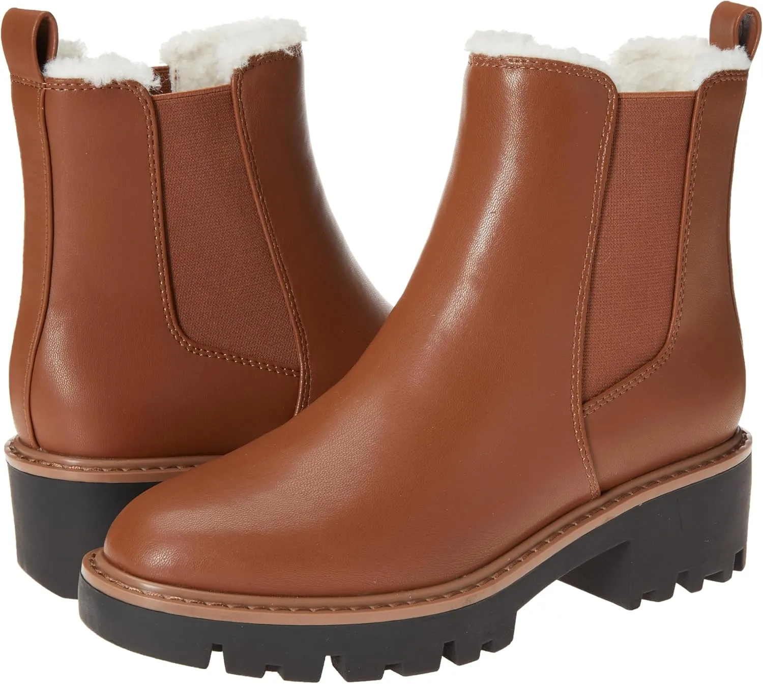The Drop Women's Campbell Sherpa Chelsea Boot