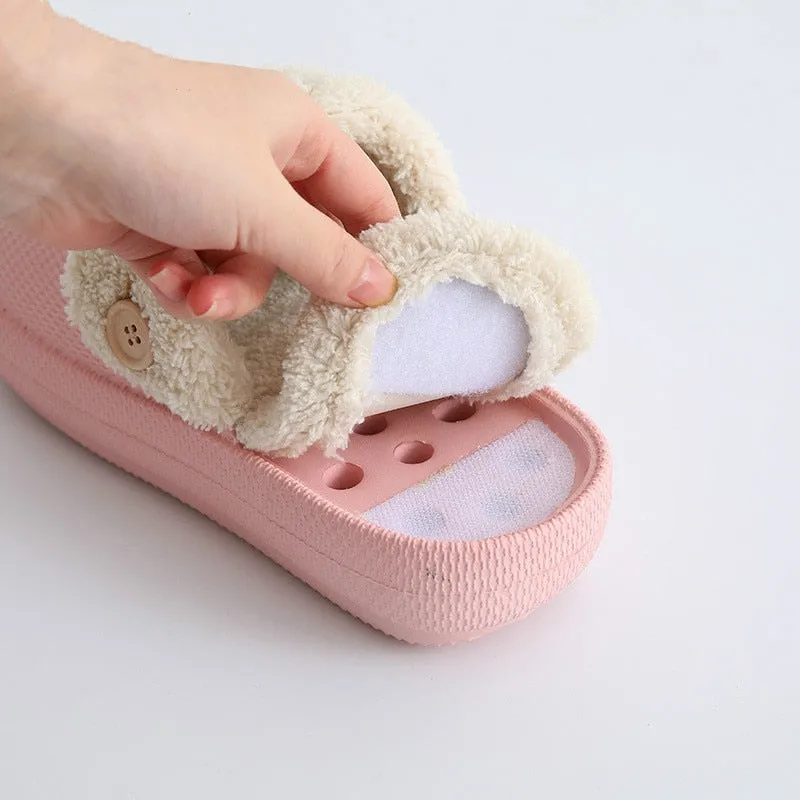 The Removable Plush Slipper
