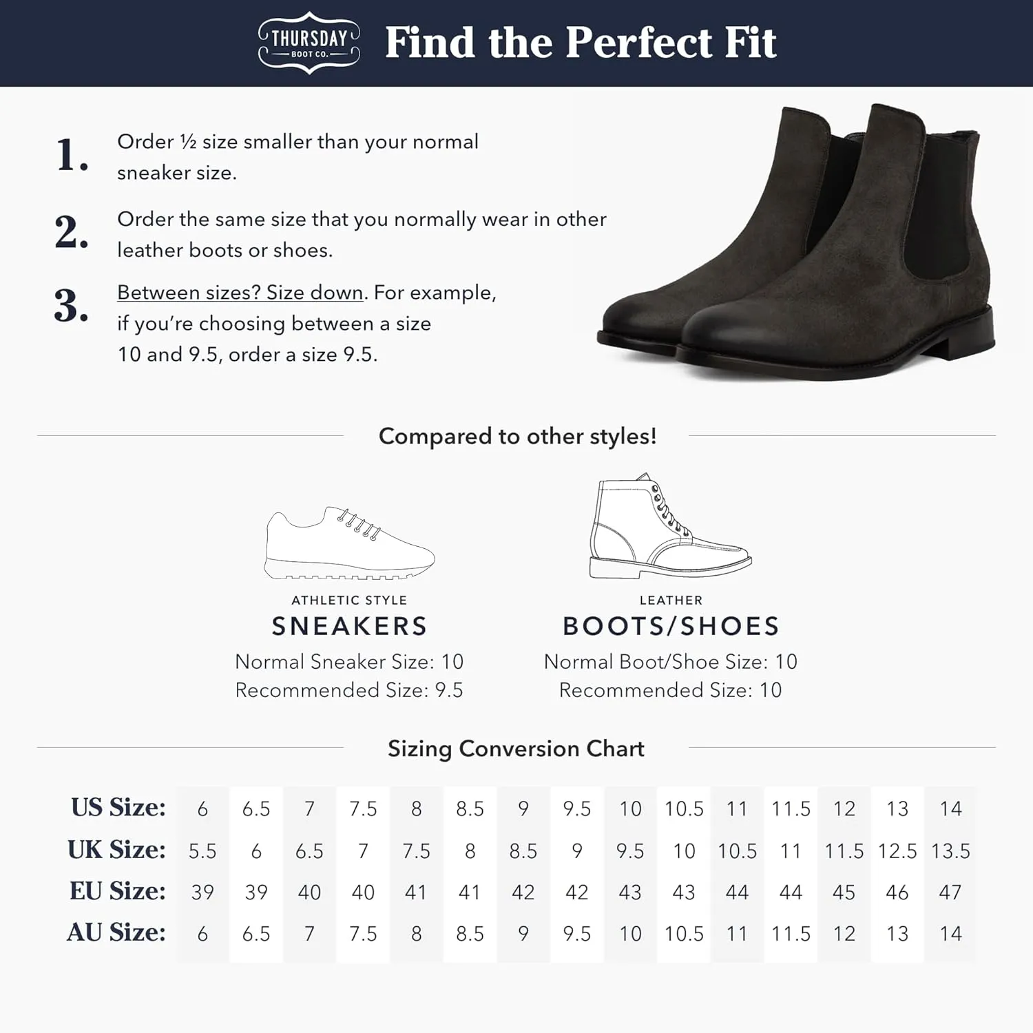 Thursday Boot Company Cavalier Men's Chelsea Boot