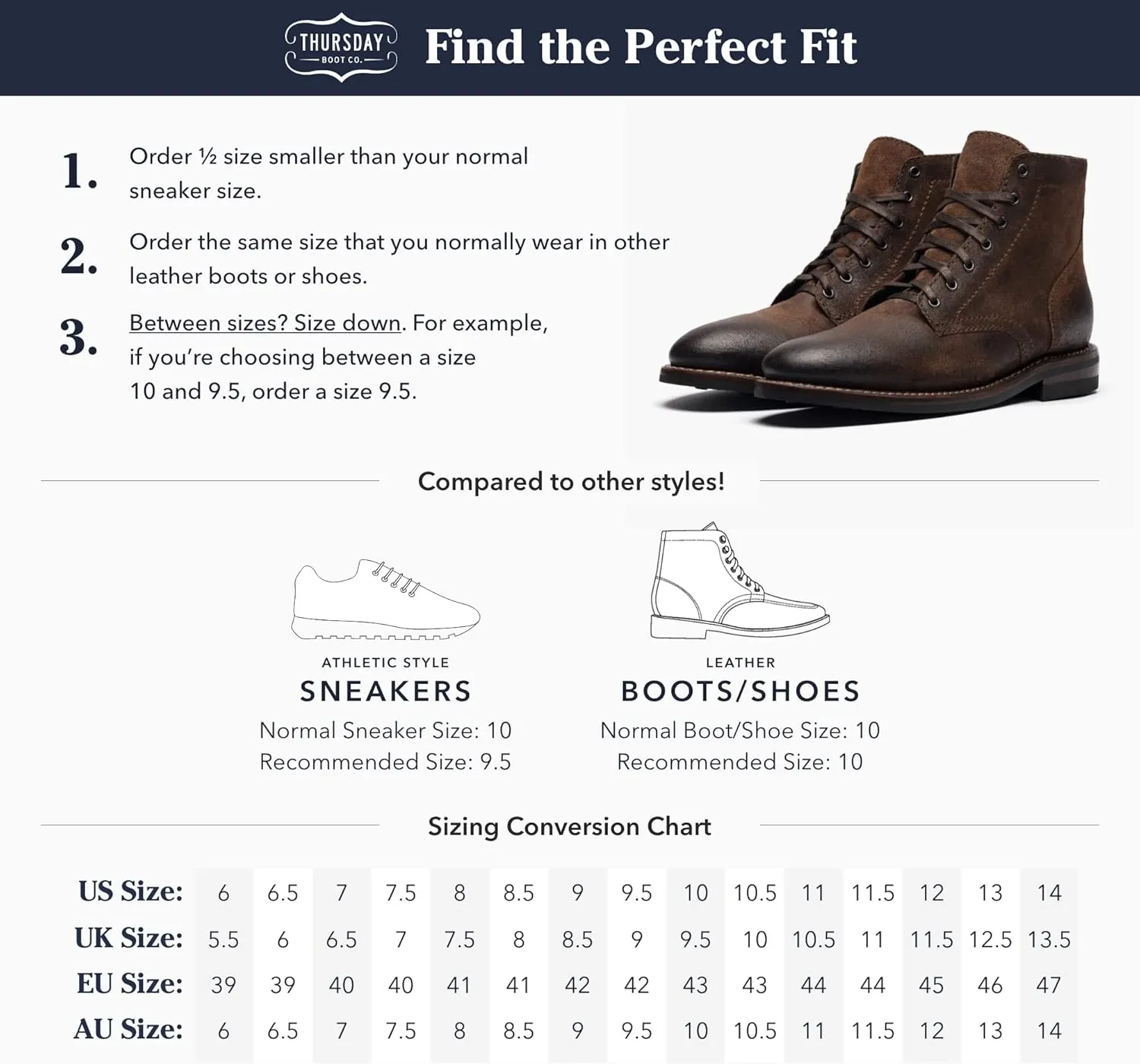 Thursday Boot Company Men's President Ankle Boot