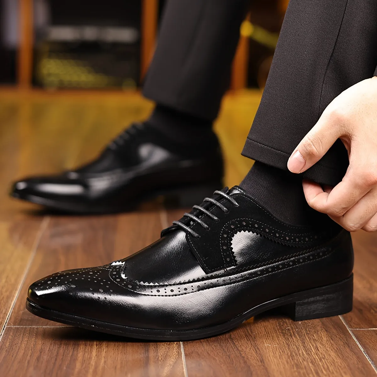 Tom Pierson Oxford Brogue Shoes
