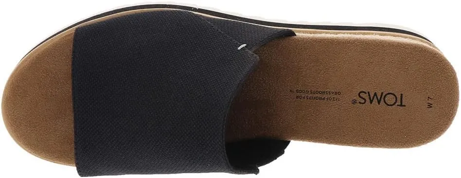 TOMS Women's Diana Mule Espadrille Wedge Sandal