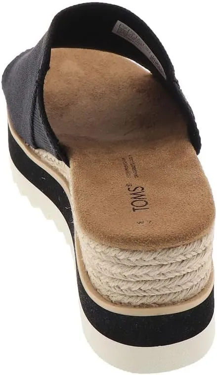 TOMS Women's Diana Mule Espadrille Wedge Sandal