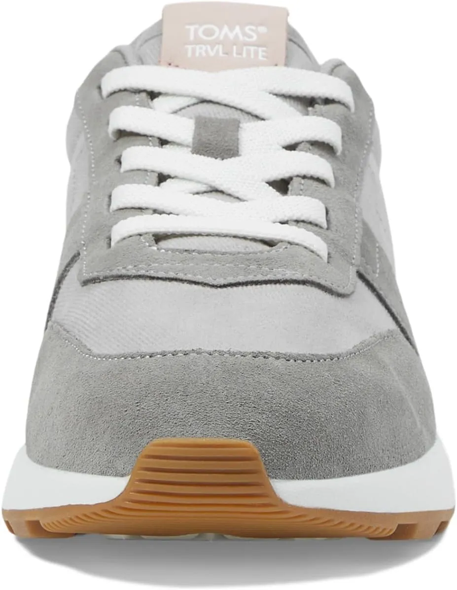 TOMS Womens Trvl Lite Retro Lace Up Sneakers Shoes Casual - Off White