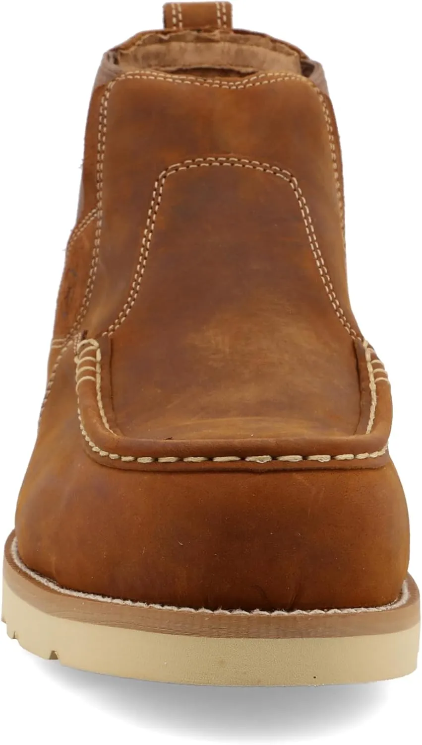 Twisted X Men's 4" Work Chelsea Wedge Sole Boot Ankle