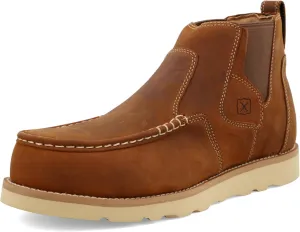 Twisted X Men's 4" Work Chelsea Wedge Sole Boot Ankle