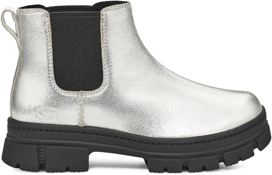 UGG Unisex-Child Ashton Chelsea Leather Boot