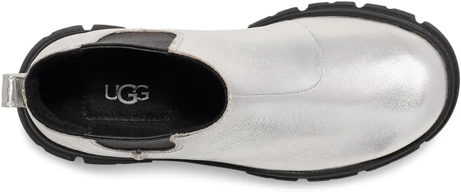 UGG Unisex-Child Ashton Chelsea Leather Boot