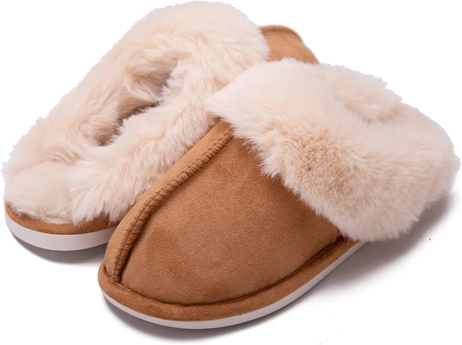 Unisex Men's and Women's Slipper Fluffy Soft Warm House Slippers Cozy Plush for Indoor Outdoor Winter Bedroom Shoes