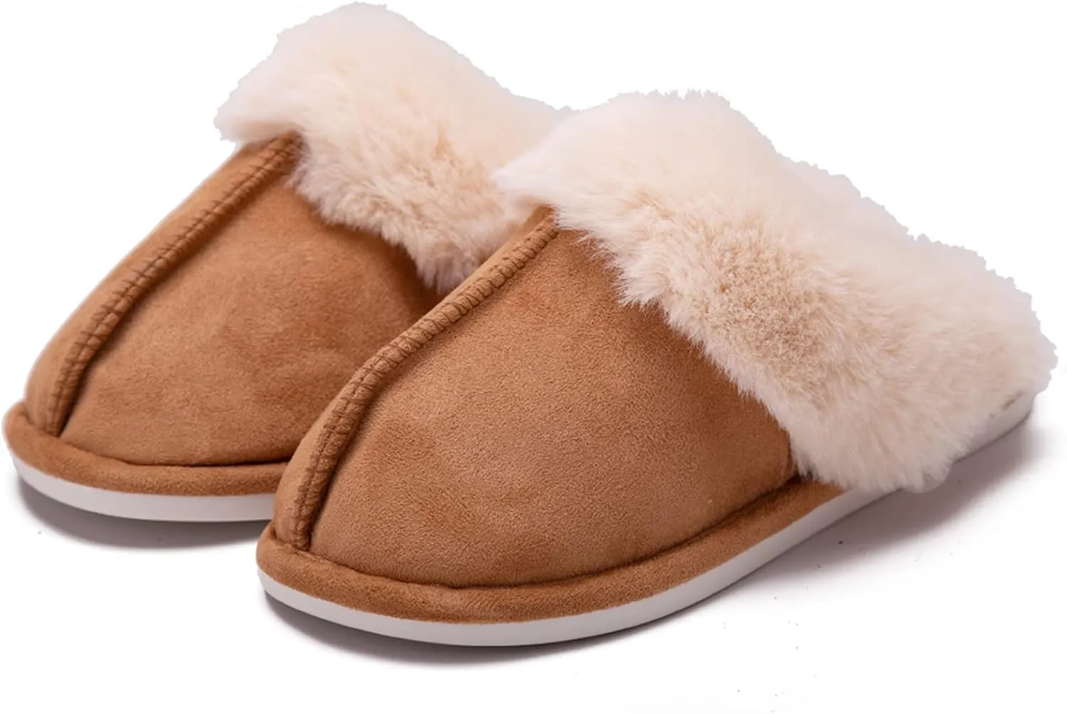 Unisex Men's and Women's Slipper Fluffy Soft Warm House Slippers Cozy Plush for Indoor Outdoor Winter Bedroom Shoes