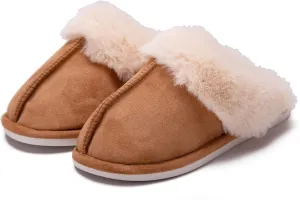 Unisex Men's and Women's Slipper Fluffy Soft Warm House Slippers Cozy Plush for Indoor Outdoor Winter Bedroom Shoes