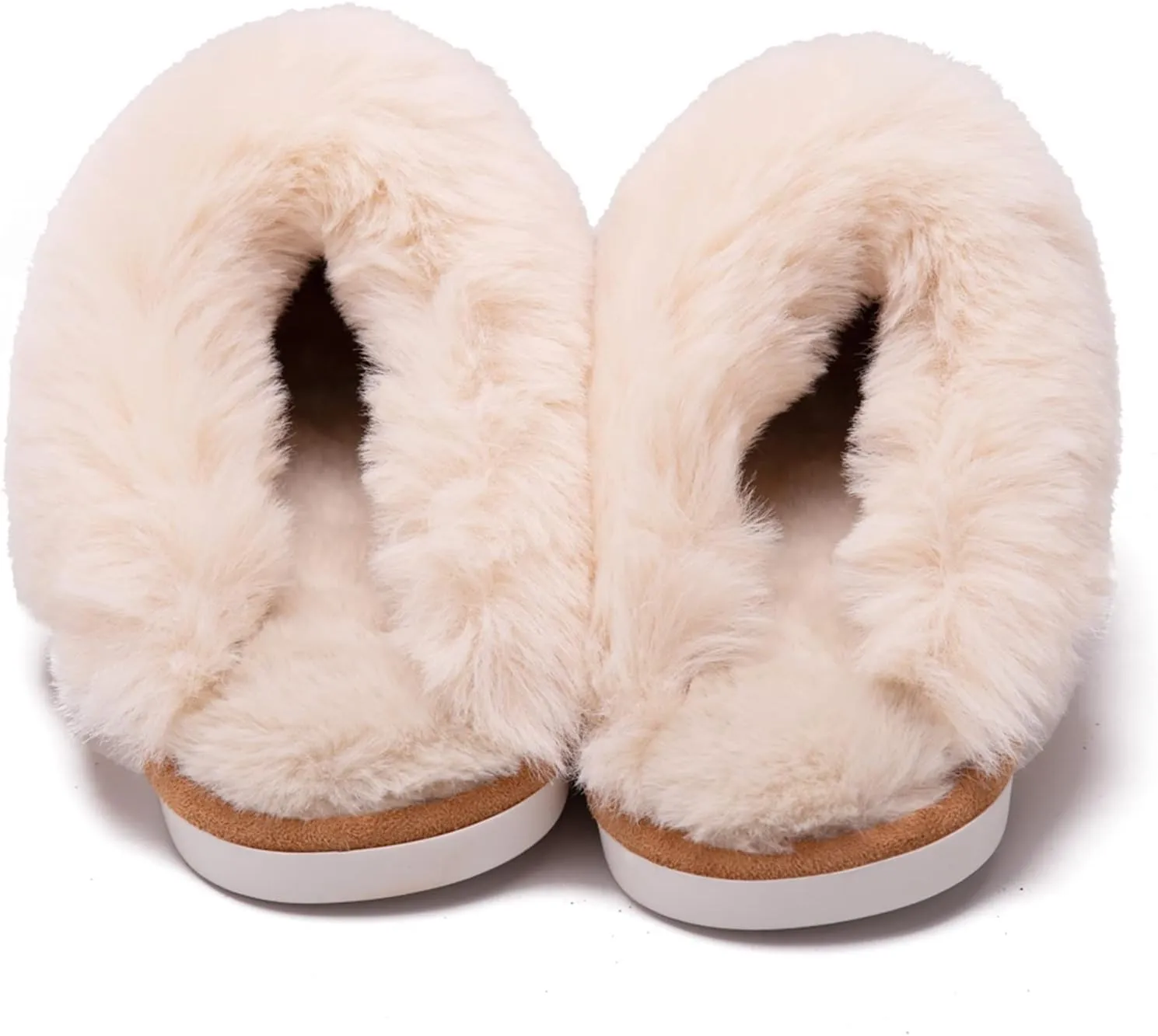 Unisex Men's and Women's Slipper Fluffy Soft Warm House Slippers Cozy Plush for Indoor Outdoor Winter Bedroom Shoes