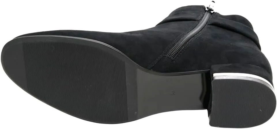 VANELi Womens Avenel Chelsea Casual Boots Ankle Low Heel 1-2" - Black