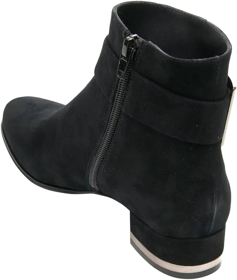 VANELi Womens Avenel Chelsea Casual Boots Ankle Low Heel 1-2" - Black