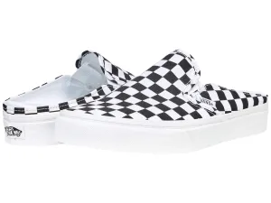 Vans Trainers Unisex Ua Classic Slip-On Mule Vn0a4p3u5gu, Mule Checkerboard Pattern Black True White, 7.5