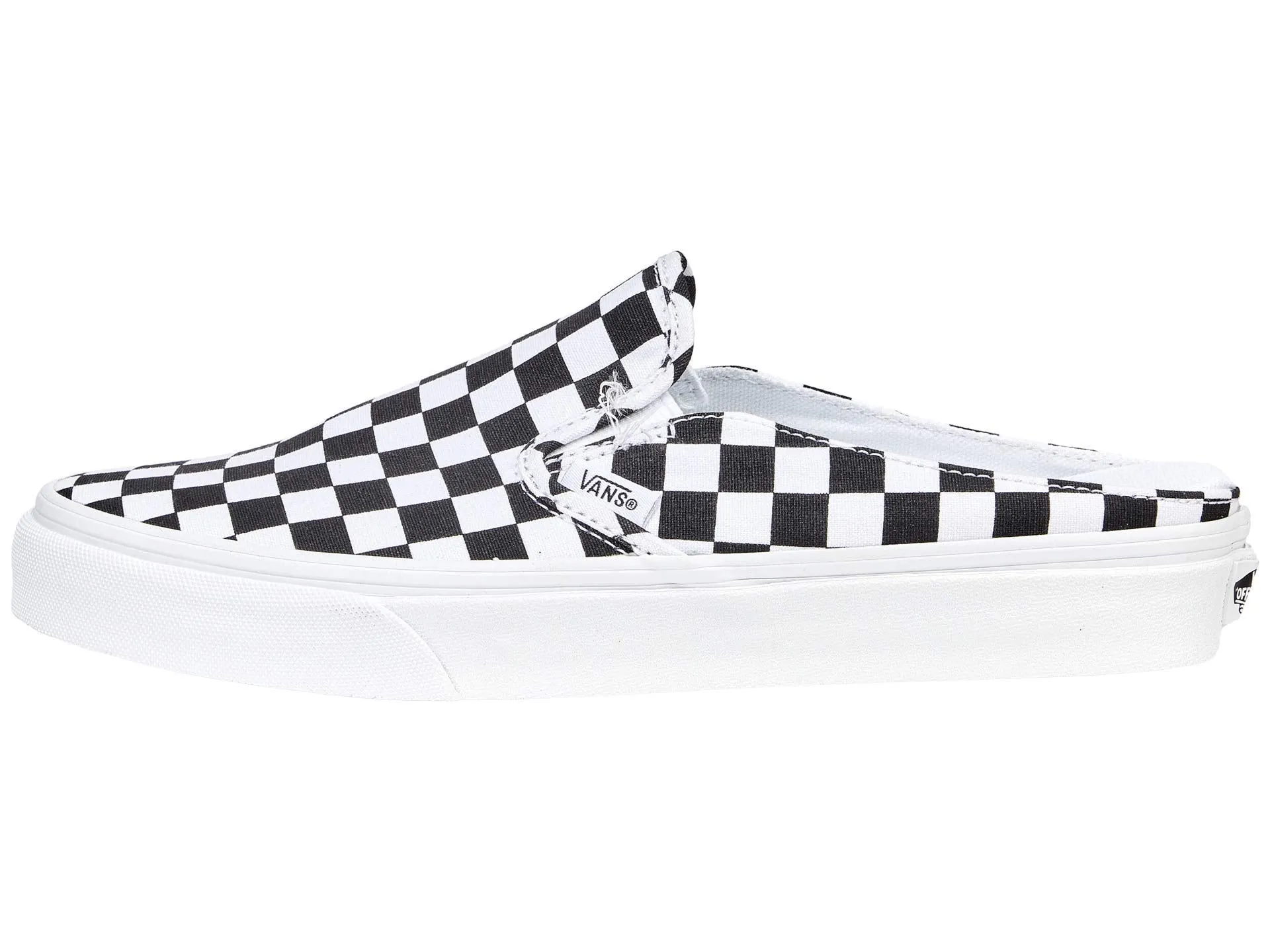 Vans Trainers Unisex Ua Classic Slip-On Mule Vn0a4p3u5gu, Mule Checkerboard Pattern Black True White, 7.5
