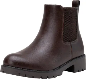 Vepose Women's 9607 Chelsea Ankle Boots Pull-On Booties for Women