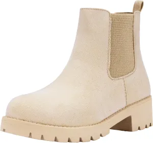 Vepose Women's 9607 Chelsea Ankle Boots Pull-On Booties for Women