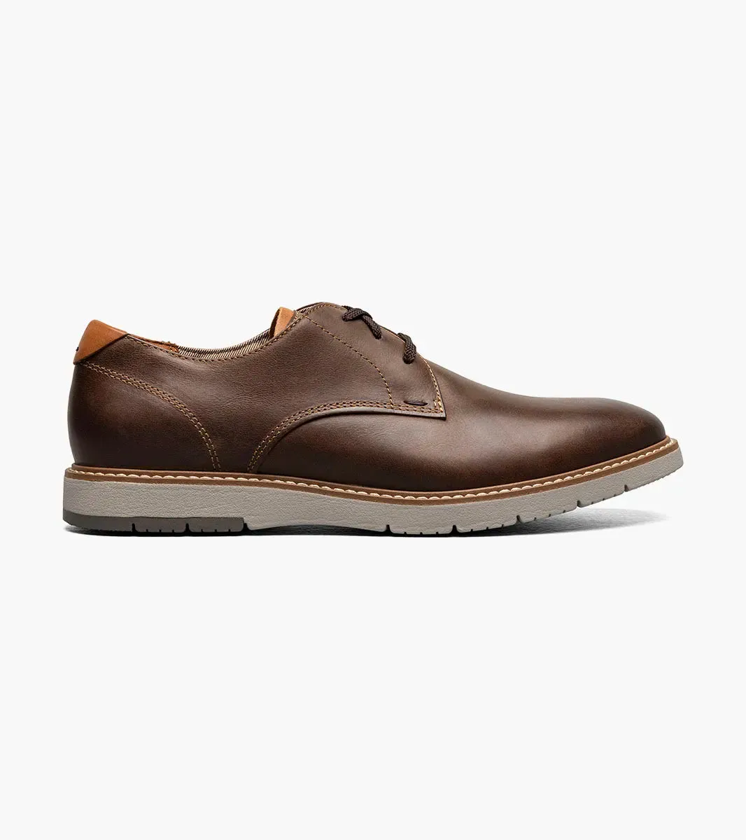 Vibe Plain Toe Oxford-Brown CH | Florsheim