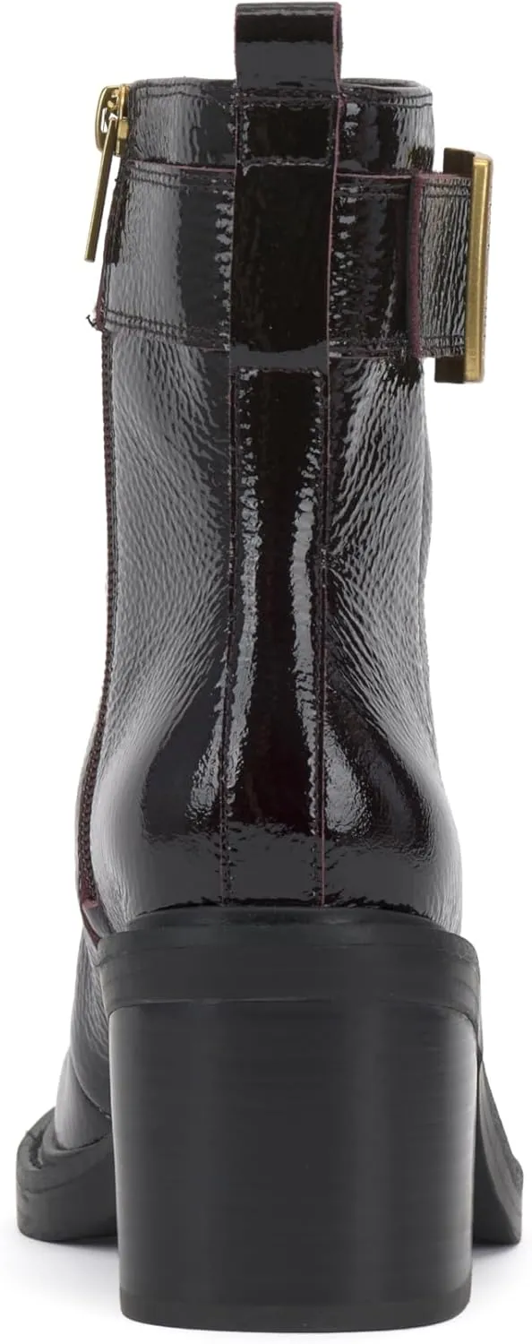 Vince Camuto Women's Bembonie Stacked Heel Bootie Ankle Boot