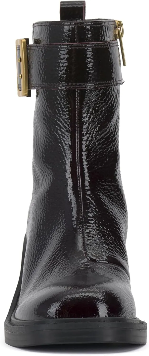 Vince Camuto Women's Bembonie Stacked Heel Bootie Ankle Boot