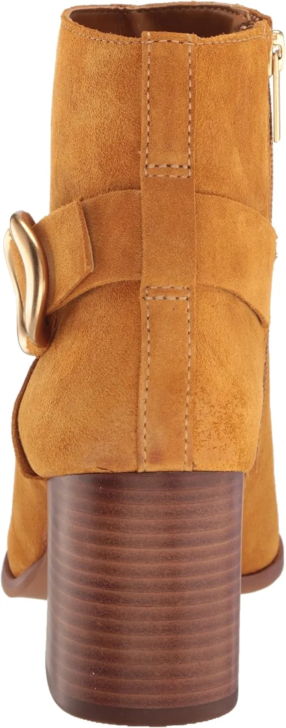 Vince Camuto Women's Evelanna Stacked Heel Bootie Ankle Boot