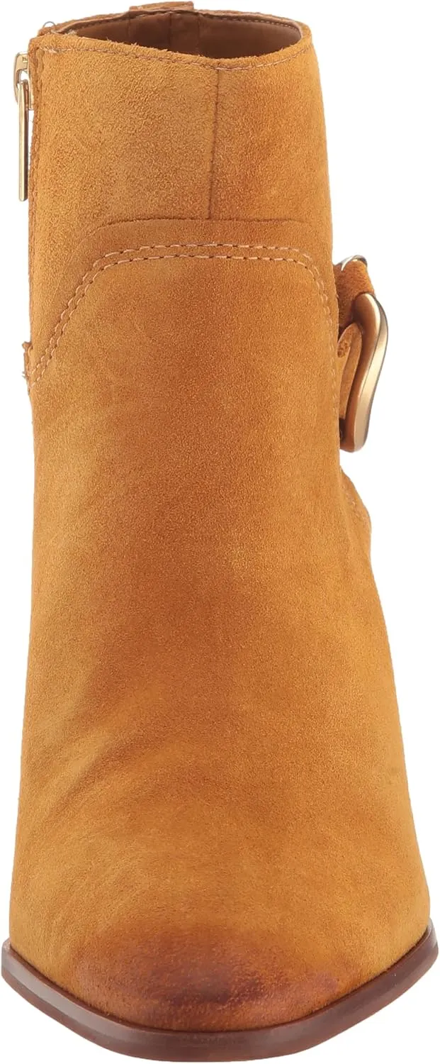 Vince Camuto Women's Evelanna Stacked Heel Bootie Ankle Boot