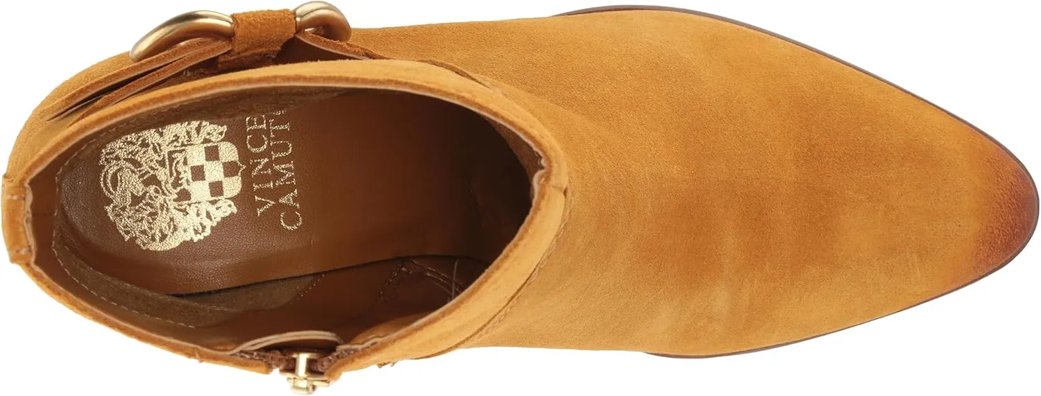 Vince Camuto Women's Evelanna Stacked Heel Bootie Ankle Boot