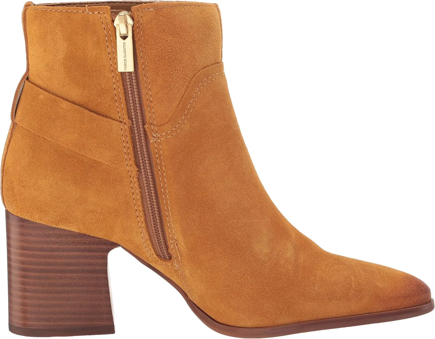 Vince Camuto Women's Evelanna Stacked Heel Bootie Ankle Boot