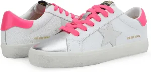 Vintage Havana Womens Flair Glitter Slip On Sneakers Shoes Casual - Gold, Grey, Silver