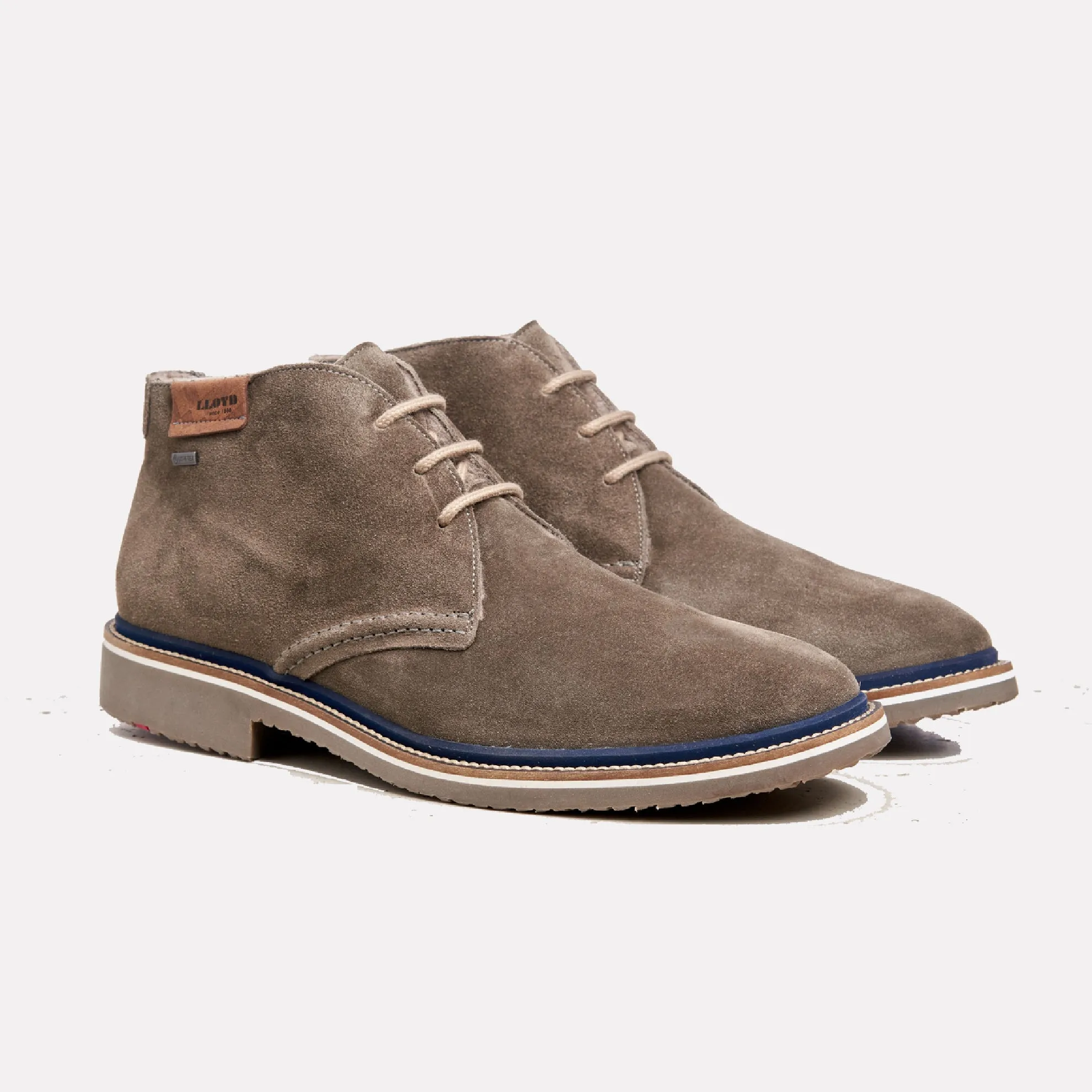 Vito Suede Lace-Up Ankle Boot / Taiga Brown