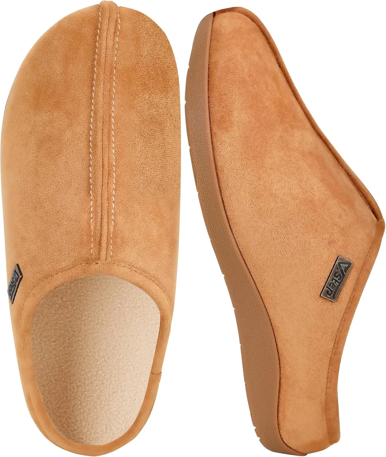 V.Step Orthopedic Slipper for Women Man with Arch Support, Orthotic Clog Slipper for Plantar Fasciitis Pain Relief Comfortable House Slipper with Indoor Outdoor Anti-Skid Rubber Sole